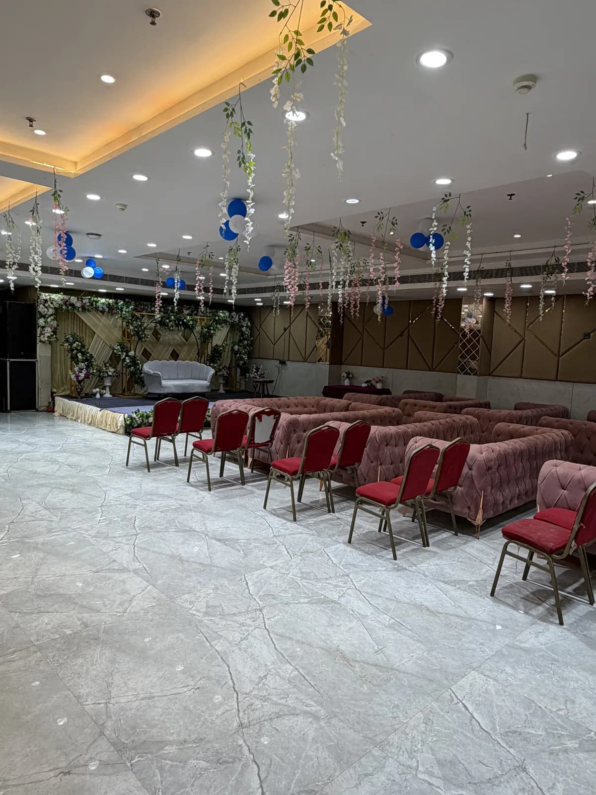 Banquet hall at SNJ Taj Grand, Agra
